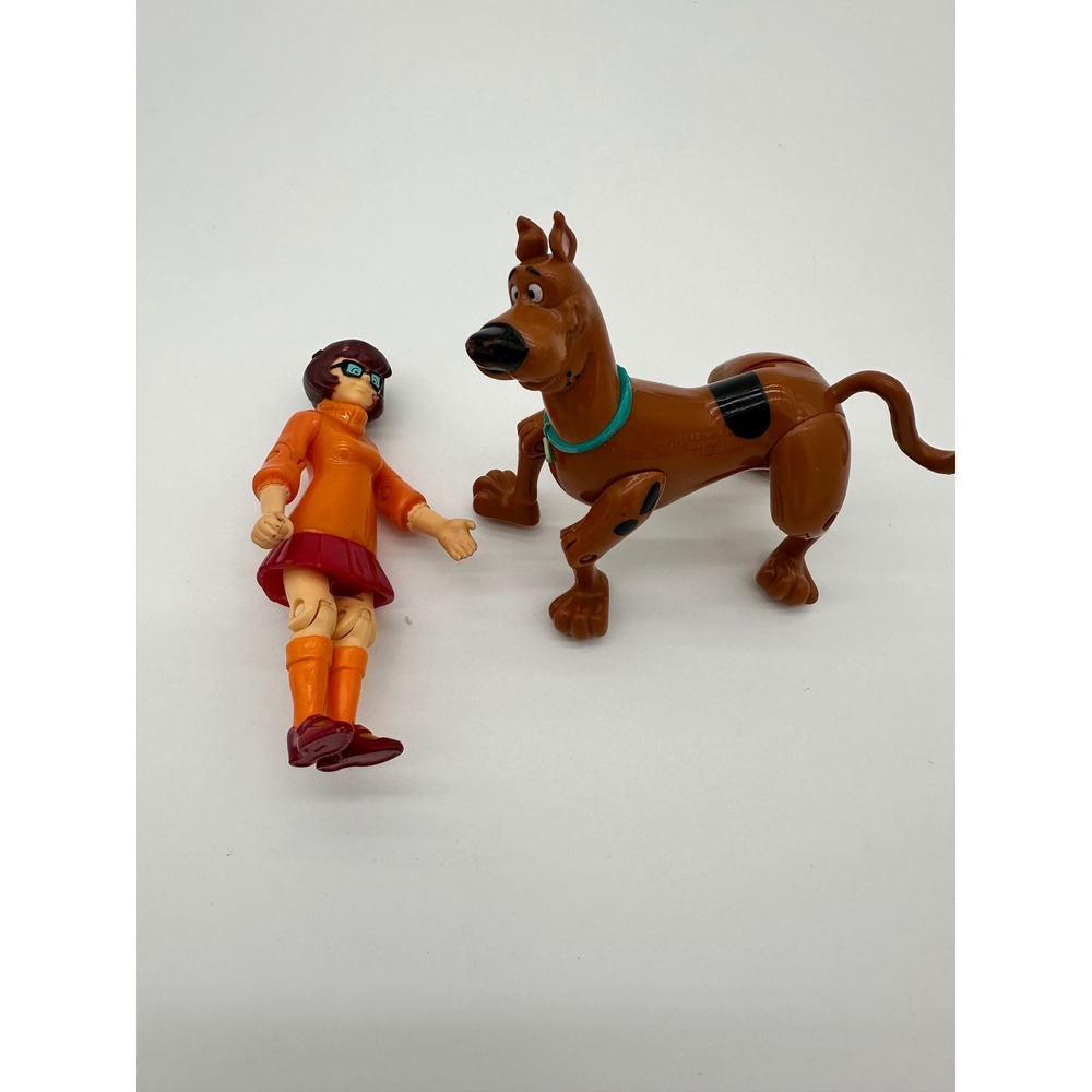 Scooby-Doo Action Figure Lot Kids Velma and‎ Scooby-Doo Figures Brown Orange OS